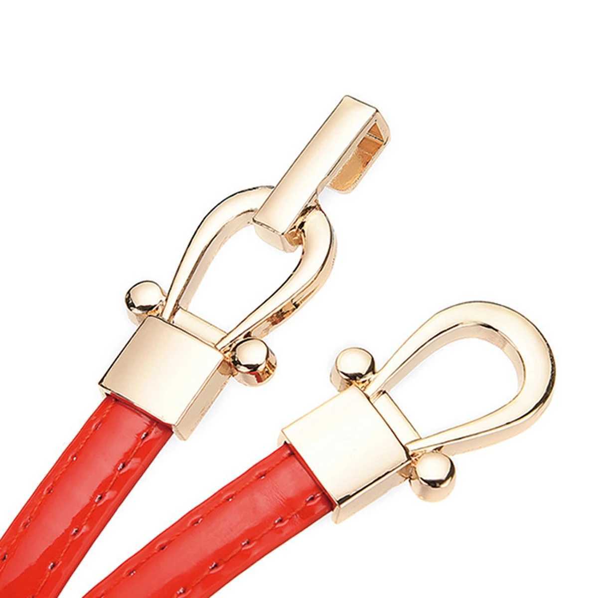 Womens Dress Shirt Decoration Belt Elegant Slim Buckle BeltX240914