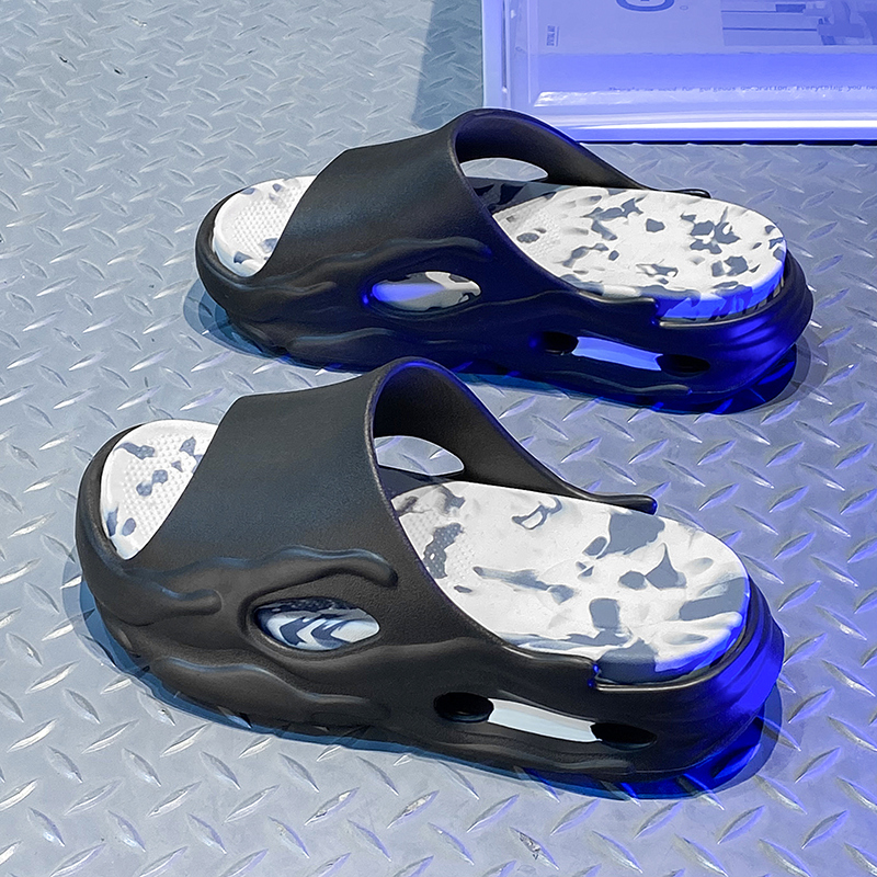 Fashion Men's Slippers Indoor Outdoor Sandals Beach Comfortable Soft Slides Men Casual Shoes Flip-flops Home Slippers Sandals