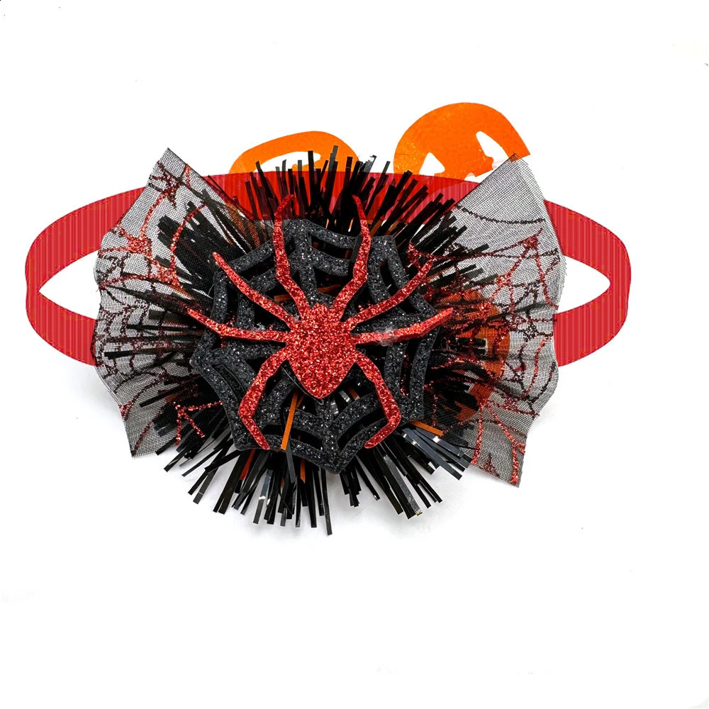 50/100 pieces of dog bow fashionable bow collar Halloween dog beauty products puppy accessories 240914