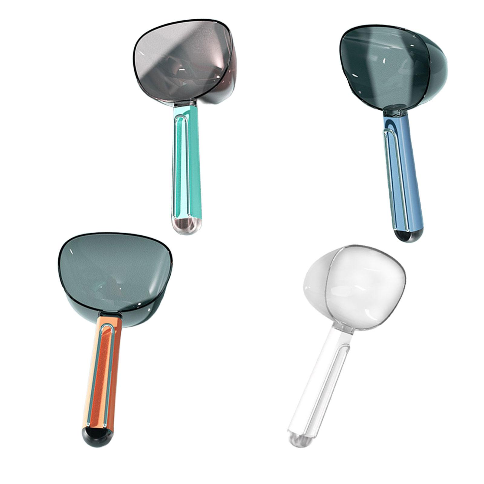 Cat Spade Pet Spoon Food Feeder Pet Food Feeding Multifuctional Cat Spoon Dog Spoon with Bag Clip Cats Dogs