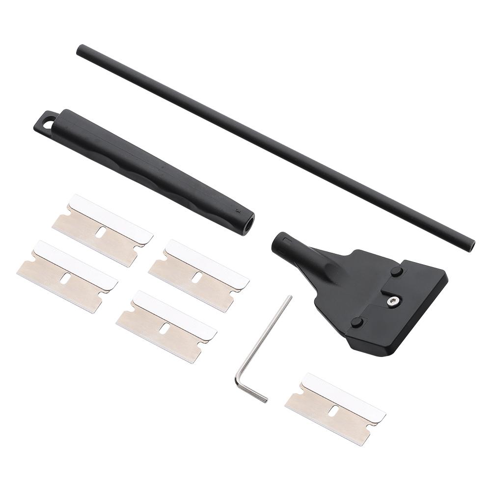 33/55cm Stainless Steel Aquarium Fish Tank Algae Scraper Blade Aquatic Water Live Plant Grass Cleaning Multi-Tool Cleaner Kit
