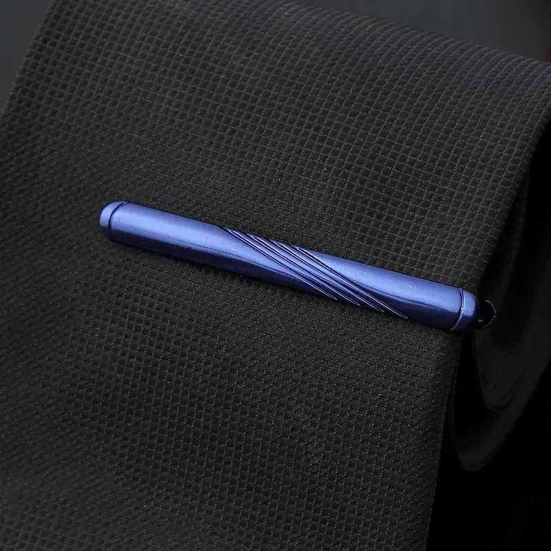 Cool Slash Geometry Classic Metal Tie Clip Mens Fashion Simple Gift Business Casual Everyday Versatile Suit Shirt AccessoriesX240914