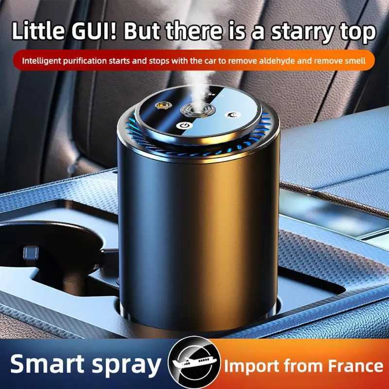 Car Air Freshener Car Aromatherapy Machine Starry Sky Top Perfume Spray Starry Sky Projector Lamp Air Freshener Led Light Aromatherapy DiffuserL240910