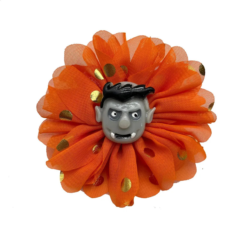 30/50 Halloween dog bow ties detachable dog collars bat pumpkin style dog bow ties dog collars flower collars dog accessories 240914