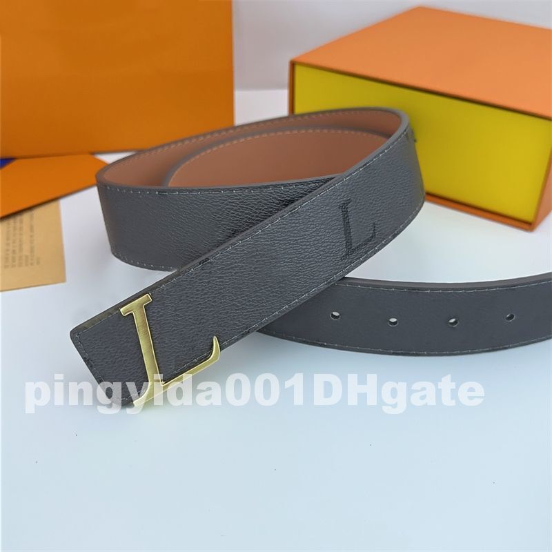 Fashion Designer Belt Classic Luxury Casual Letter Smooth Buckle Women Men Leather Belt Width 3.8cm Mens Belts Sizes 105-125cm