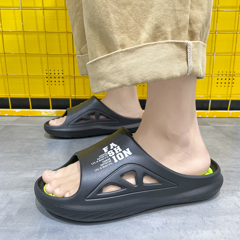 2024 Fashion Men Slippers Indoor Outdoor Sandals Beach Comfortable Soft Slides Casual Shoes Mens Home Slippers Big Size 45 46
