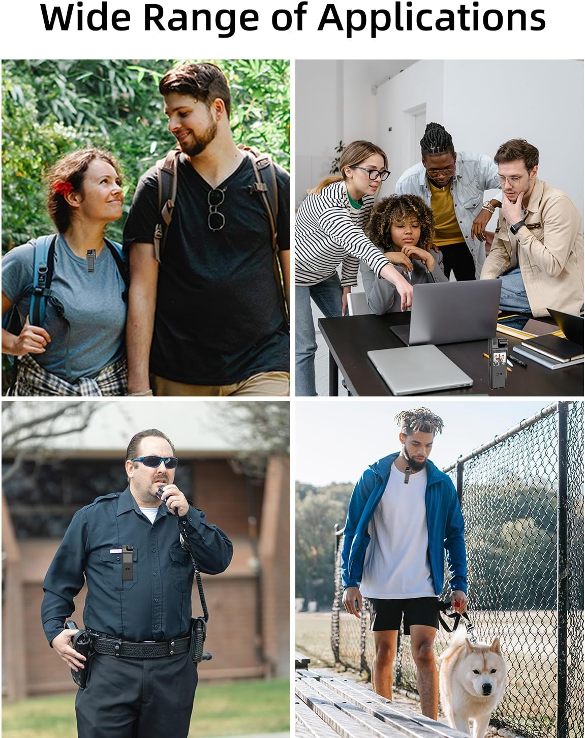 L9 1080P Mini Camera Portable Action HD Back Clip Pocket Cameras 180° Rotating Lens Night Vision Video Recording Sport DV Action Cam Travel Vlog Video