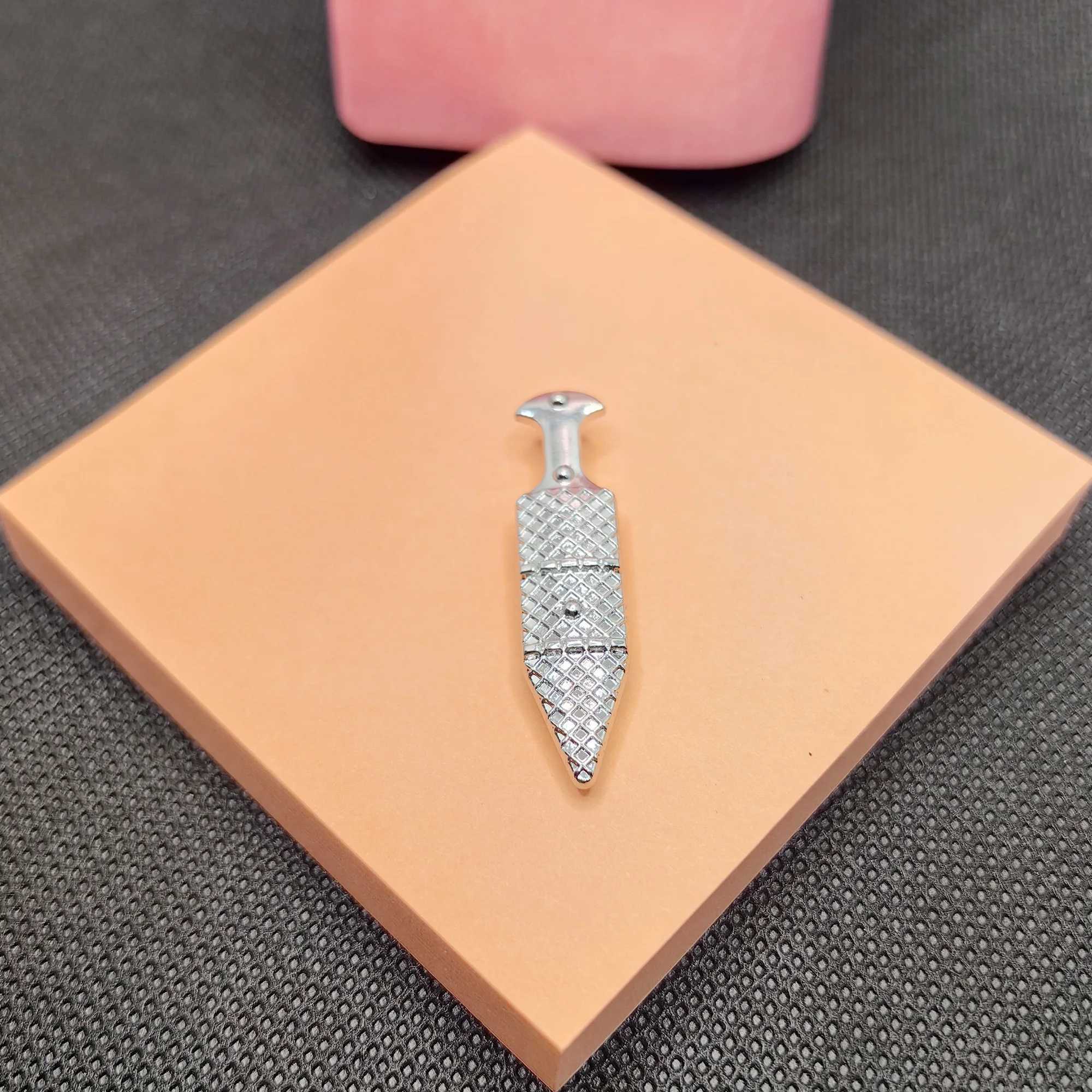 Zinc Alloy Silver Gold Color Tie Clip Omani Style For Men Wedding Necktie Gentleman Bar Muslim Accessories Eid Al Adha GiftsX240914