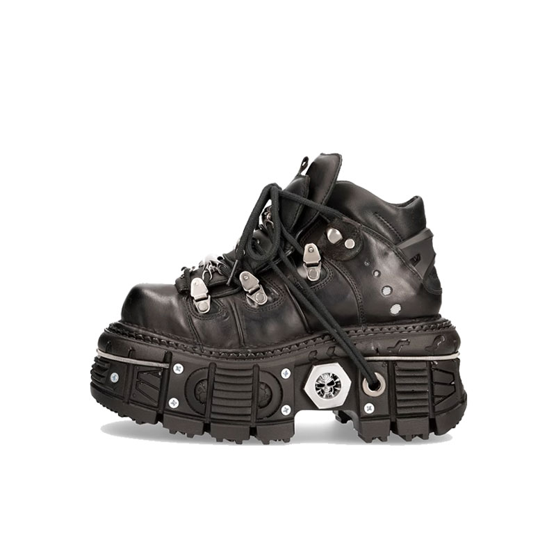 Spain Trendy Brand New 2024 New Women's Clothes Vintage Metal Platform Muffin Tank High-Top Dad Shoes Men