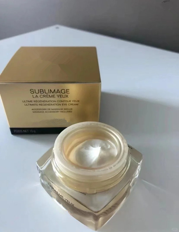 15g Eye Care Cream SUBLIMAGE LA CREME YEUX ULTIMATE REGENERATION EYE CREAM Gold Bottle eye cream