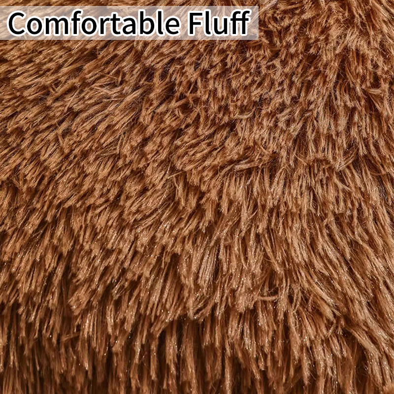 Dog Bed Plush Kennel Accessories Pet Products Large Dogs Beds Bedding Sofa Basket Washable Plush Medium Basket Cats Supplies