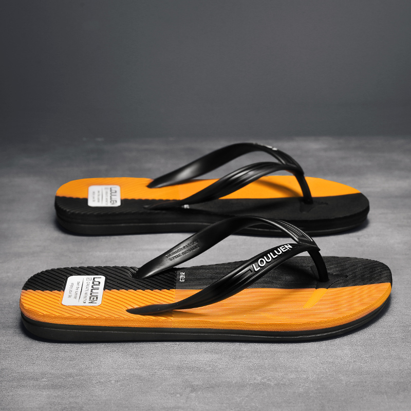 High Quality Brand Flip Flops Men Summer Beach Slippers Men Fashion Breathable Casual Men Flip Flops Summer Outdoor Hot Sale