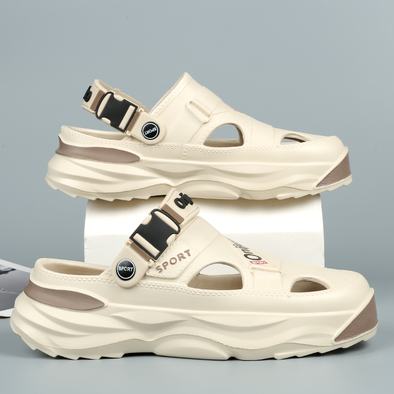 Men's Massage Sandals Outdoor Slippers Beach Comfortable Slides Thick Soft Clogs Men Casual Shoes Water Shoes Men Sandals 45 46