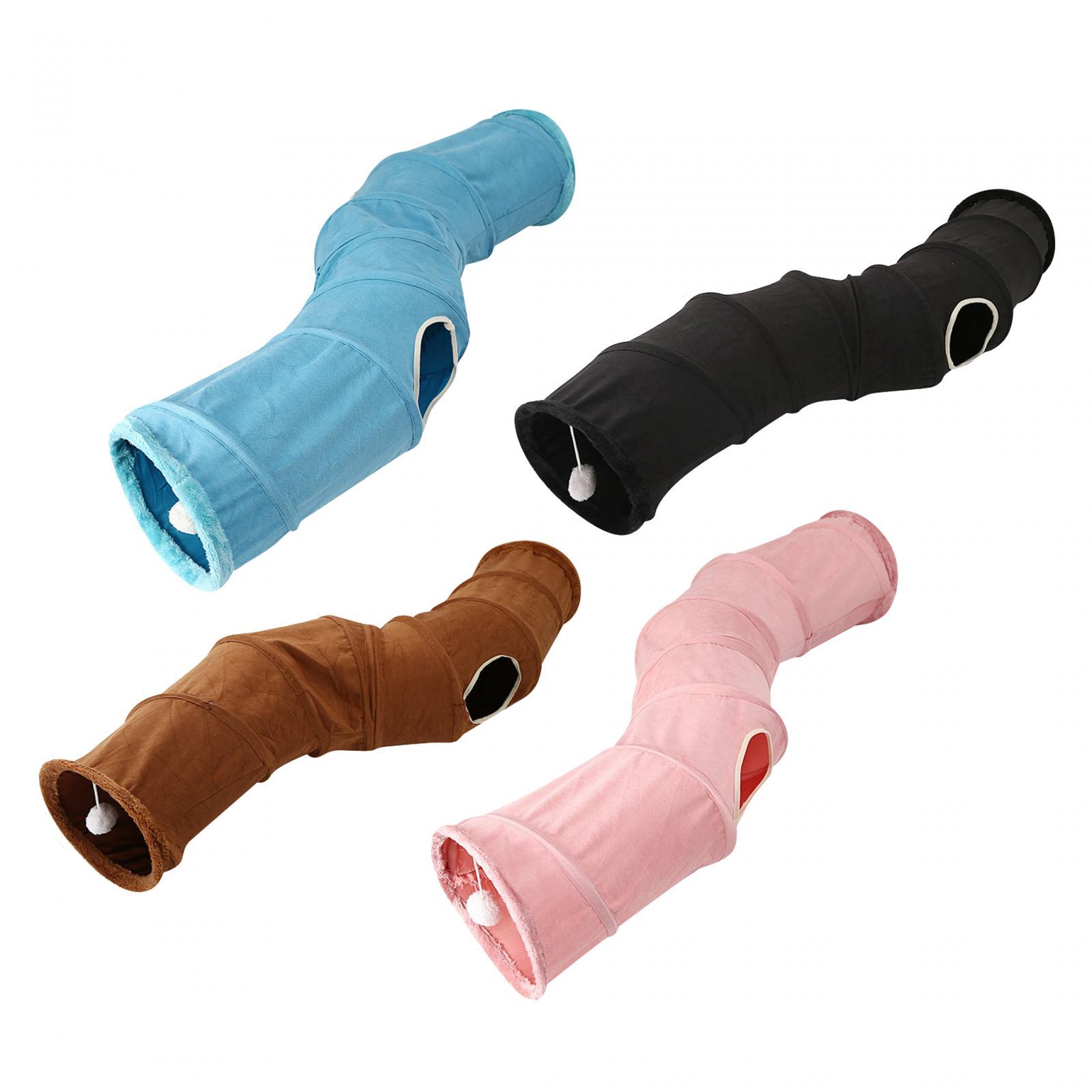 Collapsible Cat Tunnel Tube Interactive Toy Cat House Indoor Outdoor Portable Play Tent for Kitten Kitty Puppy Rabbit Ferrets