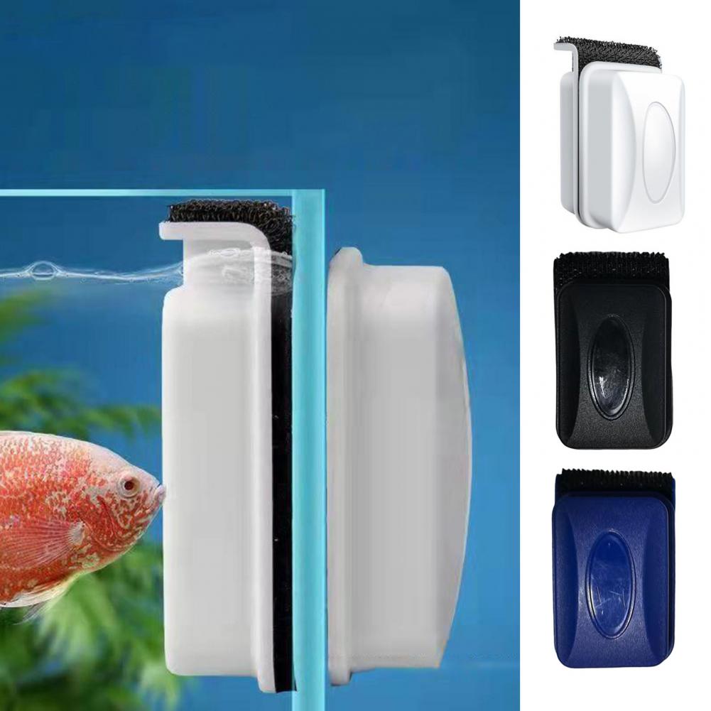 Magnetic Fish Tank Cleaner Double-sided Magnetic Fish Tank Algae Scraper Cleaner for Easy Aquarium Maintenance Floating Glass