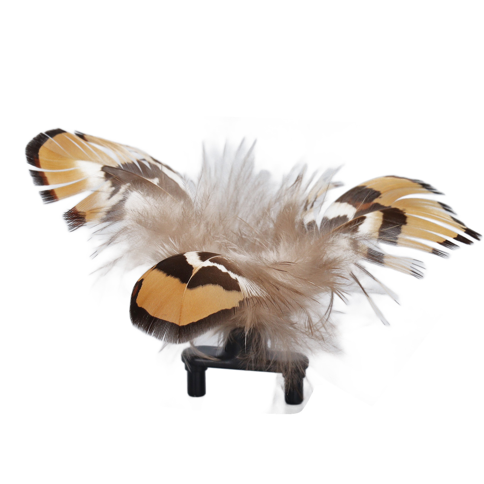 Interactive Feather Toy for Pet, Plastic Kitten Toy, Promote Circulation, Anxiety Reduction, Indoor and Outdoor, Roseate, 3PCs
