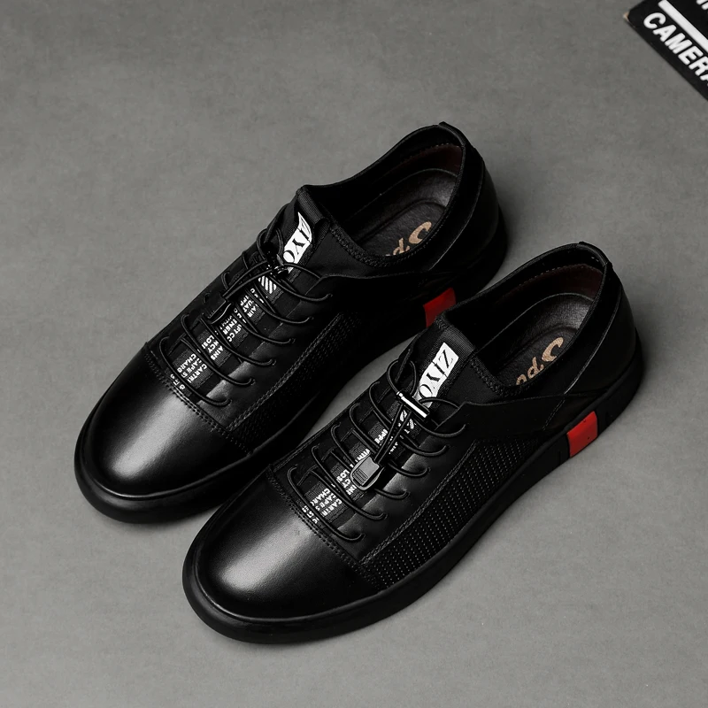 Luxury Brand Mens Casual Shoes Genuine Leather Comfort Walking Sneakers Tenis Masculino Summer Fashion Men Sneakers Mocassins