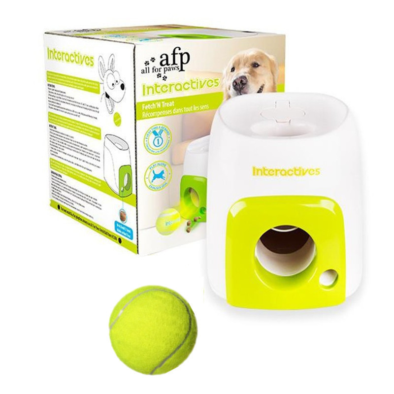 New Tennis Launcher Dog Automatic Toy Reward Machine Intelligent Feeder Throwing Machine Pet Ball Throwing Machine