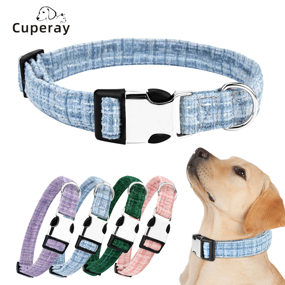 Dog Collar, Breathable Puppy Collars, Adjustable for Small Medium Large Dogs,Special Design Nylon Comfortable and Soft Dog Pets