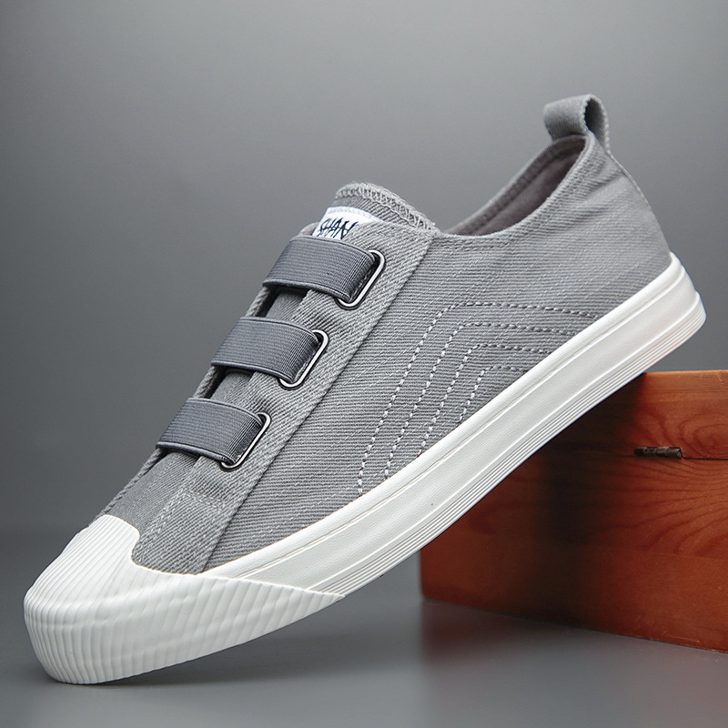 Men Canvas Shoes Men's Vulcanization Shoe Shoes Casual Men's Comfortable Canvas Shoes Anti - Slip Anti - Odor Men Shoes SS22163