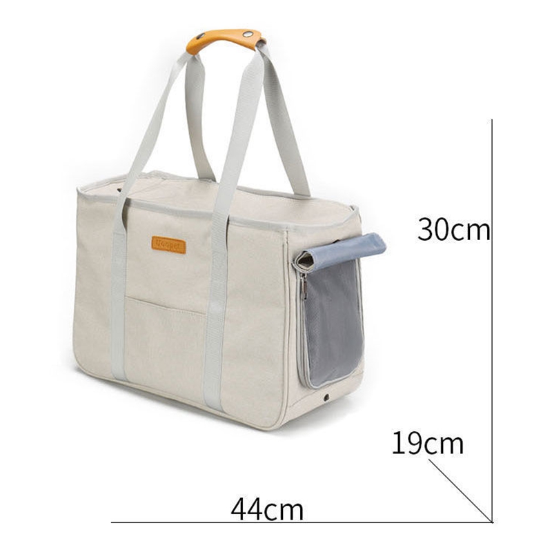 Pet Shoulder Bag Transport For Cats Canvas Carrier Dog Outdoor Backpack Dog Bag Breathable Creative Portable Mesh Cloth Handbag