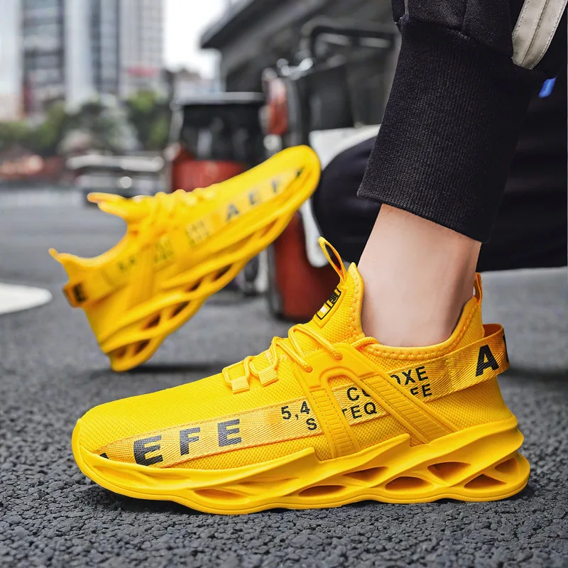 Sport Tennis Shark Shoes: 2024 Breathable Sneakers for Men 4