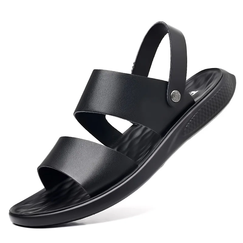 water shoes, outdoor activities, comfortable and durable. men business casual slippers beach sandals fddc