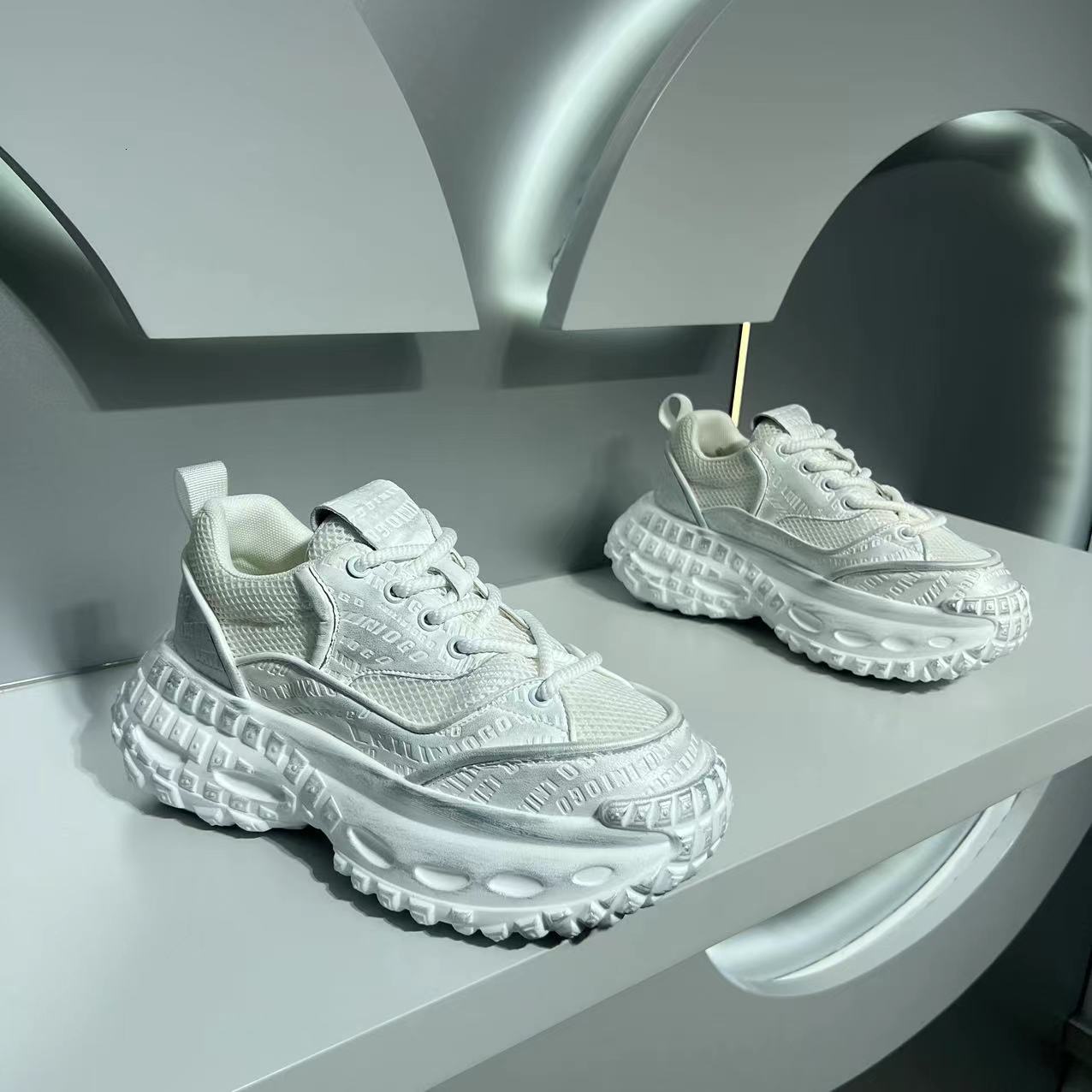 Ddmybear Men's 2024 New Thick Soled Height Increasing Comfortable Trendy Sports Shoes, Fashionable And Versatile Casual Shoes Chinese Brand Shoes