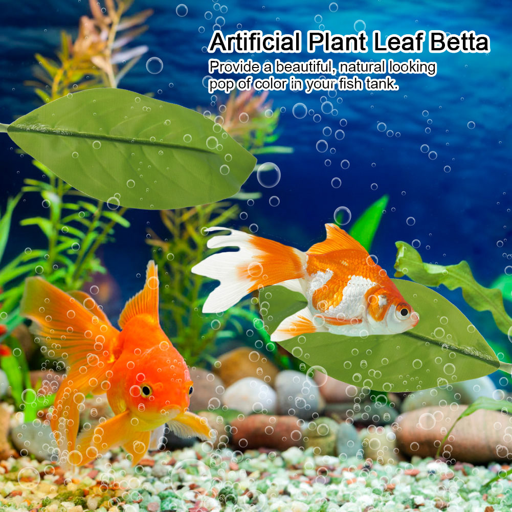 Plant Leaf Betta Hammock, Fish Rest Bed, Aquariums Supply