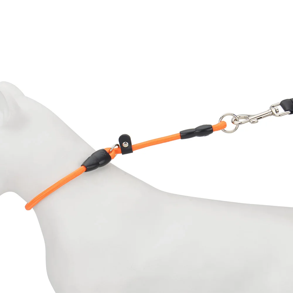 Dog Slip Collar,No Pull Choker Collar for Dogs,Slip Collars with Slidable Stopper,Martingale Collar for Small Medium Large Dogs