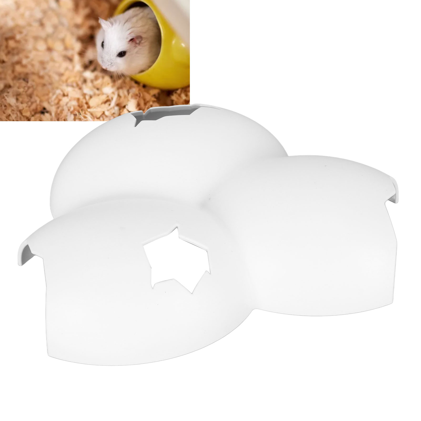 Reptile Hideout Cave Innovative Landscaping Siamesed Eggshell Simulation Terrarium Hide Cave For Snakes Lizards Geckos