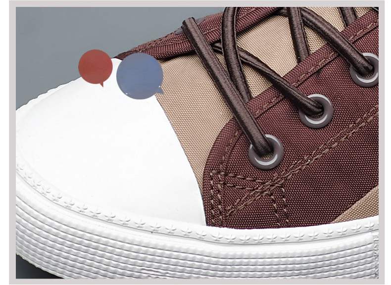 2023 New Breathable Autumn Fashion Men Canvas Shoes Patchwork High Quality Spring Male Casual Sneakers Spring Casual Shoes