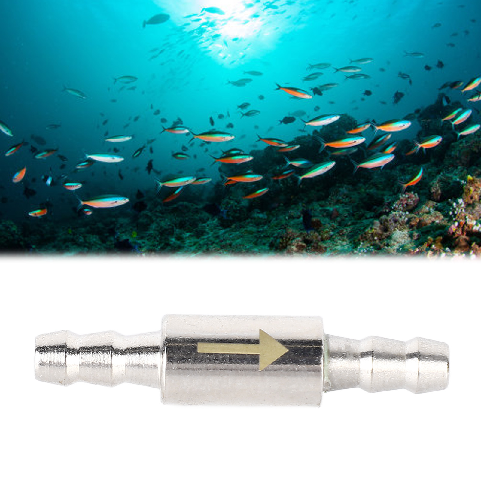 Aquarium CO2 Check Valve Professional Stainless Steel Check Valve For Aquarium CO2 System