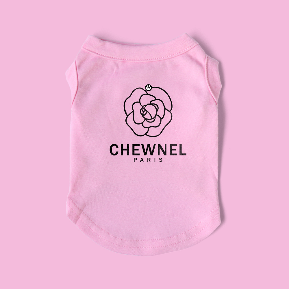 Chewnel Dog Summer Fashion Clothes Small Medium Chihuahua Yorkie French Bulldog Pet Designer Inspired Clothes For Cat And Puppy