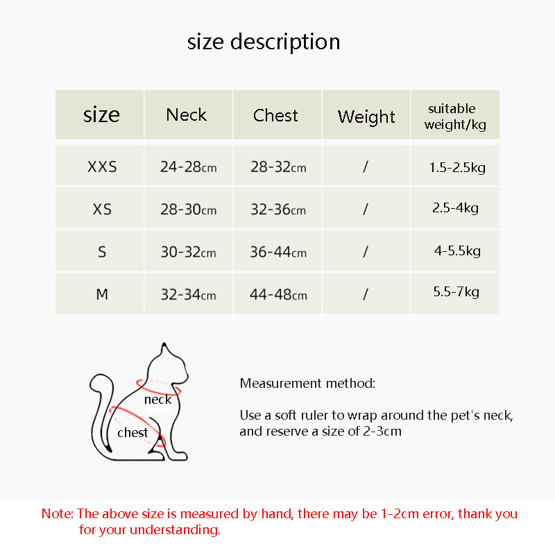 Cat Harness and Leash Set Vest Style Dog Harness Going Out Anti-breakaway Walking Cat Leash Pet Harness Leash for Cats & Puppies