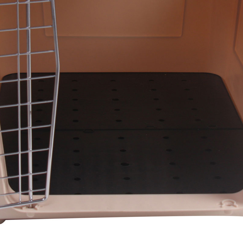 Wholesale Transport Dog Cats Carrier Portable Travel Pet Kennel Airline Travel Pet Cage Approved Hot Sale New Box Grey Solid