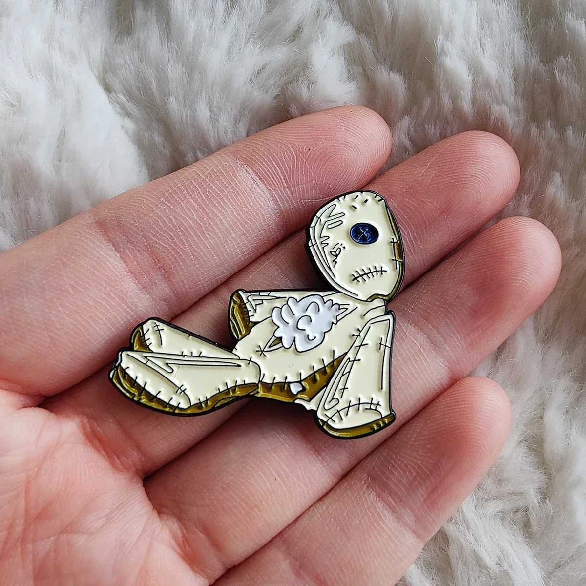 Fashion Band Rock Korn Brooches Badges Metal Enamel Lapel Pins Brooches Jewelry AccessoriesX240914