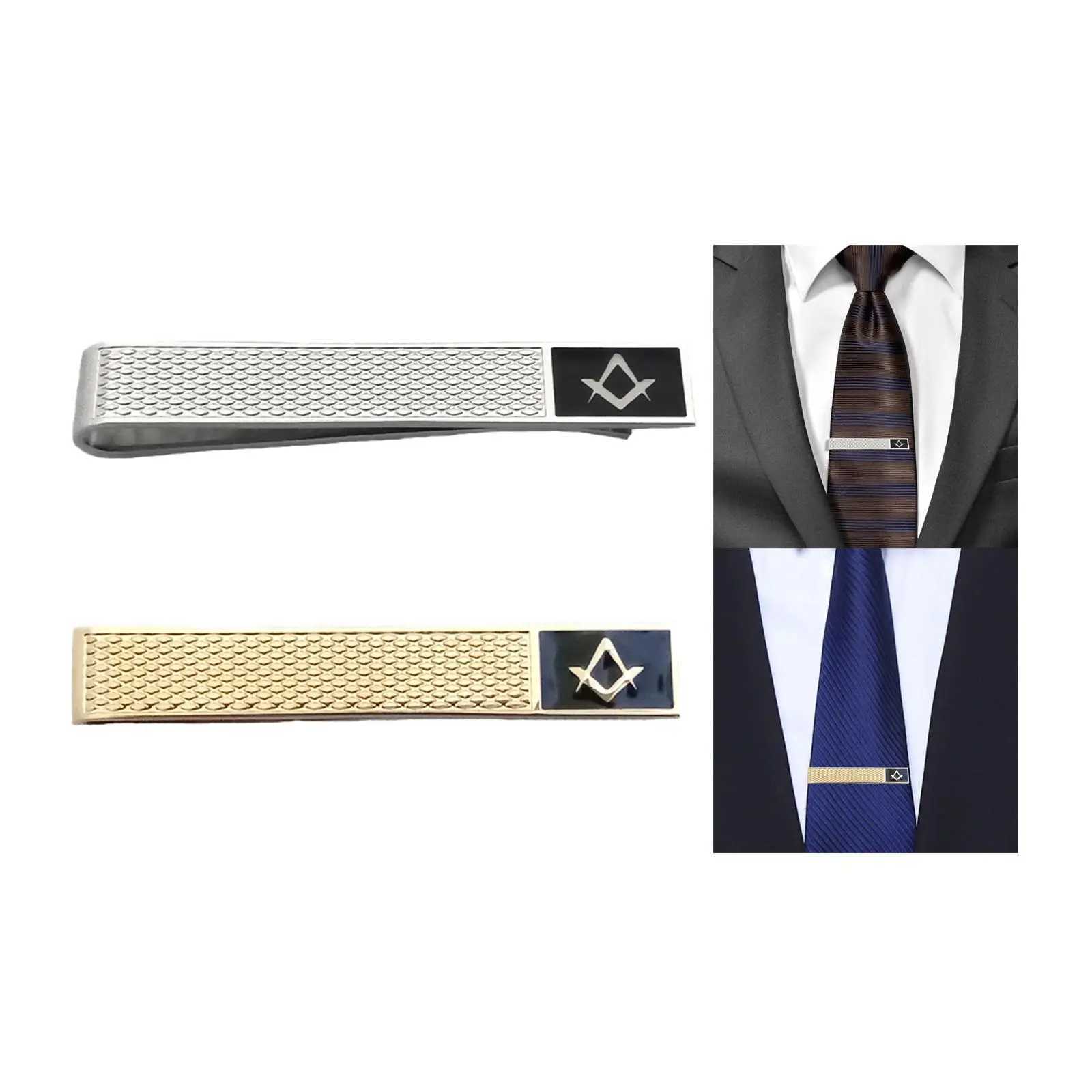 Shirt Business Clip Necktie Tie Clips Easy to Use Gifts Brass Necktie Bar Clip Cravat Clip for Party Gathering FestivalX240914