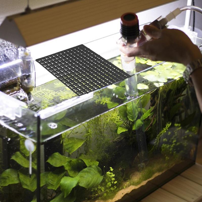 Fish tank anti jump net invisible anti jump net sea tank anti escape cover net cover fixed Aquarium Separation Plate