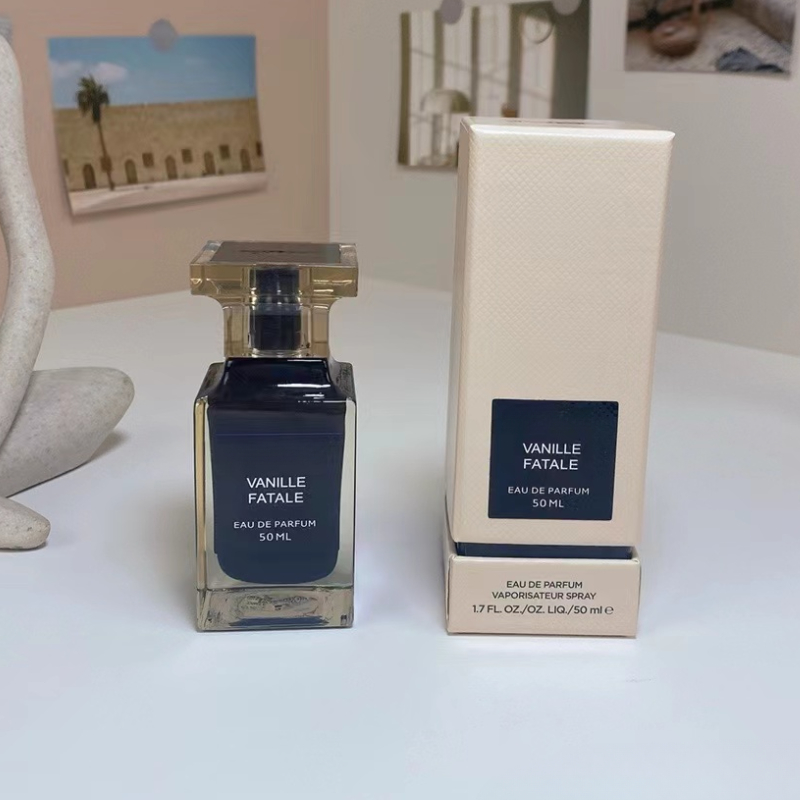 Parfum unisexe de luxe 1,7 floz pour hommes et femmes Arôme naturel persistant Parfum de fruit de fleur 50 ml