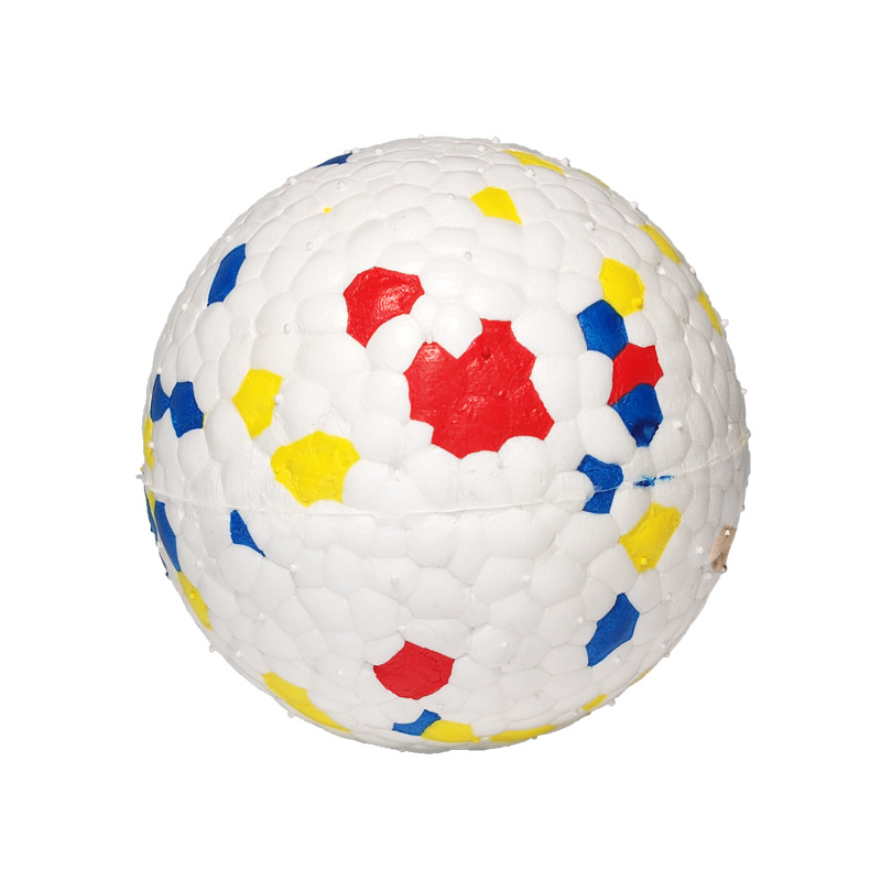Pet Chew Ball Toys Highly Elastic Solid Foam Balls Outdoor Interactive Dog Toys Teething Bite Resistant Easy Clean Pet Supplies