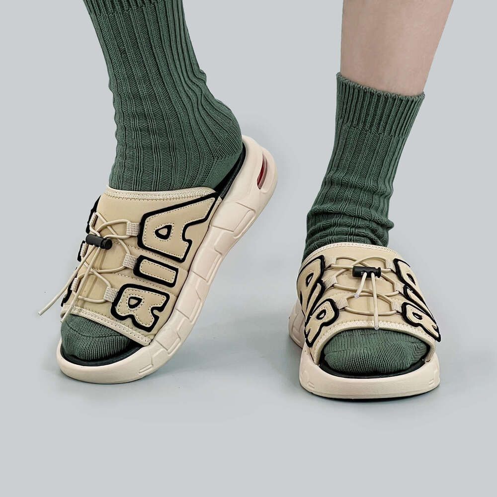 Oversized Trendy Graffiti Style Men's Casual Sports Slippers Outdoor Breathable Open-Toe Sandals Size 49