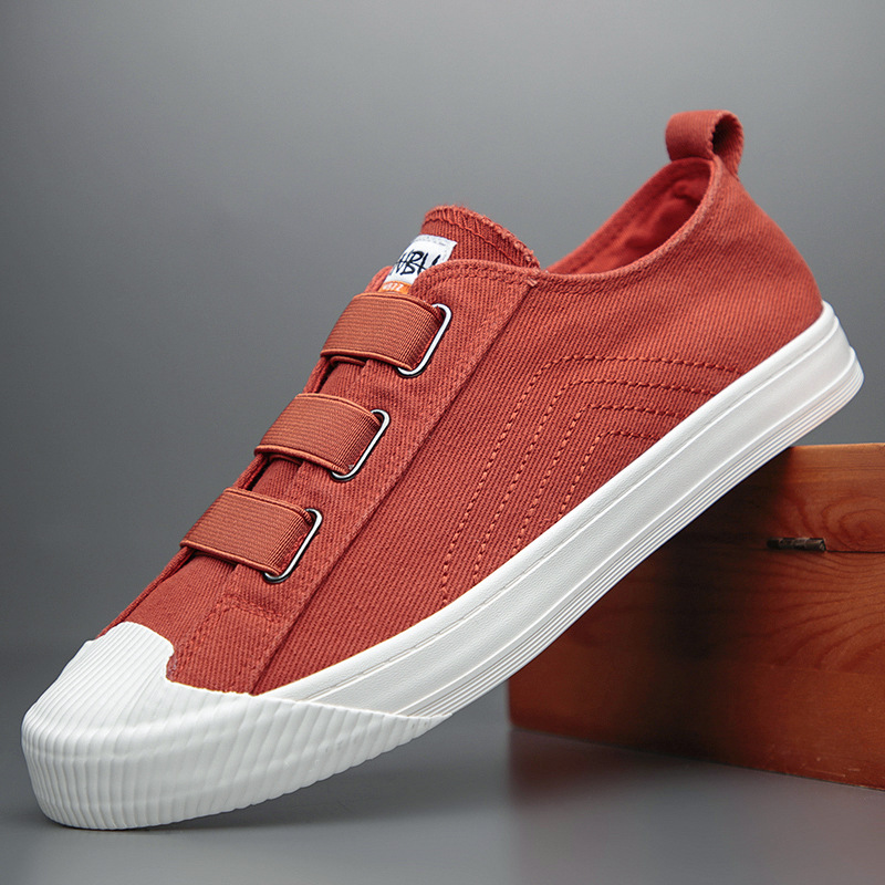 Men Canvas Shoes Men's Vulcanization Shoe Shoes Casual Men's Comfortable Canvas Shoes Anti - Slip Anti - Odor Men Shoes SS22163