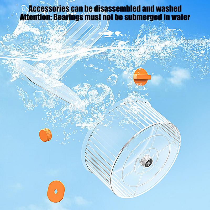 Silent Hamster Wheel Hamster Spinner Chinchilla Wheel Height Adjustable Small Animals Running Wheels Cage Accessories For