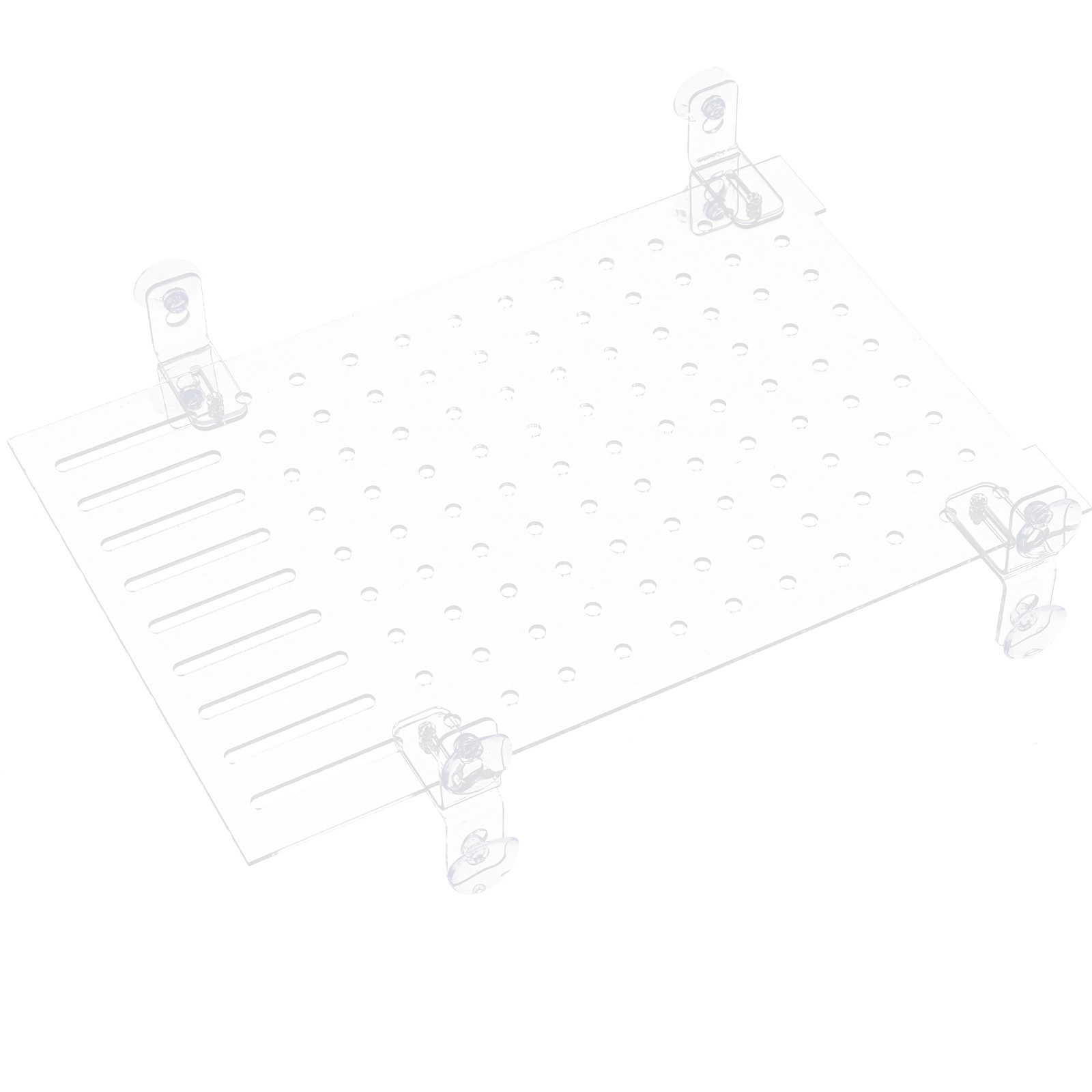 Fish Tank Isolation Board Water Case Suction Cup Aquarium Divider Baffle Acrylic