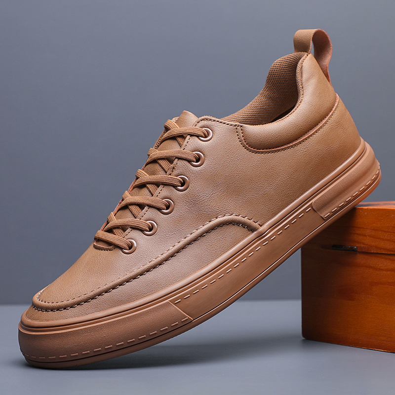 Men Casual Leather Shoes Handmade Men Sneakers Breathable Shoes Designer Men's Loafers Fashion Moccasins Zapatos Hombre BD23098
