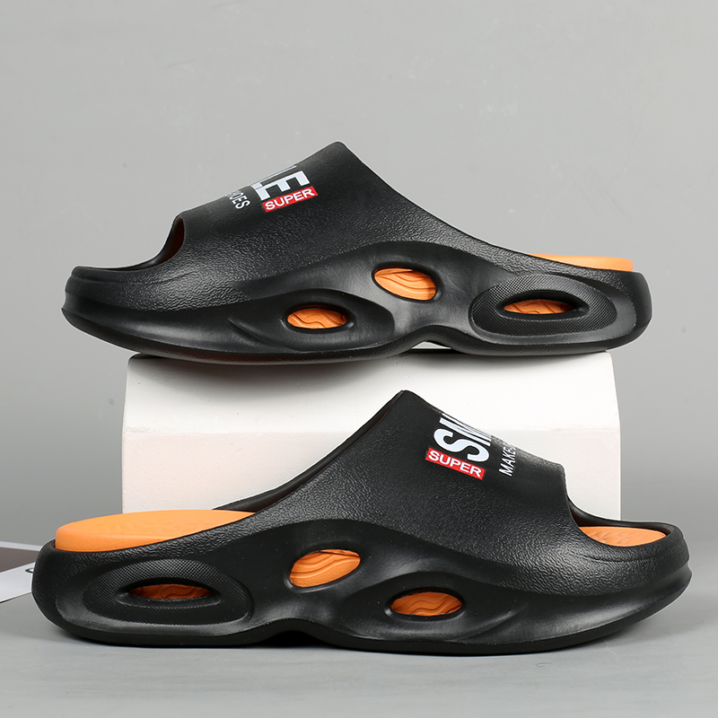 Brand Men's Slippers Indoor Outdoor Sandals Beach Comfortable Soft Slides Casual Shoes Men Couple Flip-flops Home Slippers 36-45