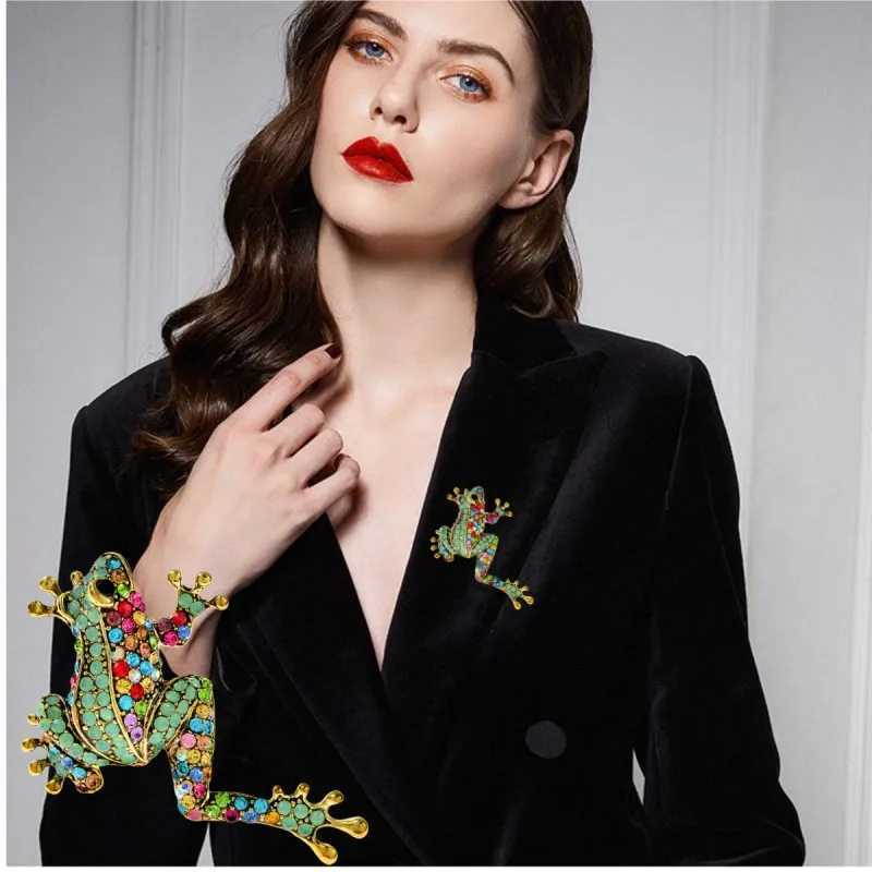 Vintage Personalized Animal Brooch - Luxury Designed Womens Brooch Mens Clothing Accessories Party Jewelry GiftsX240914