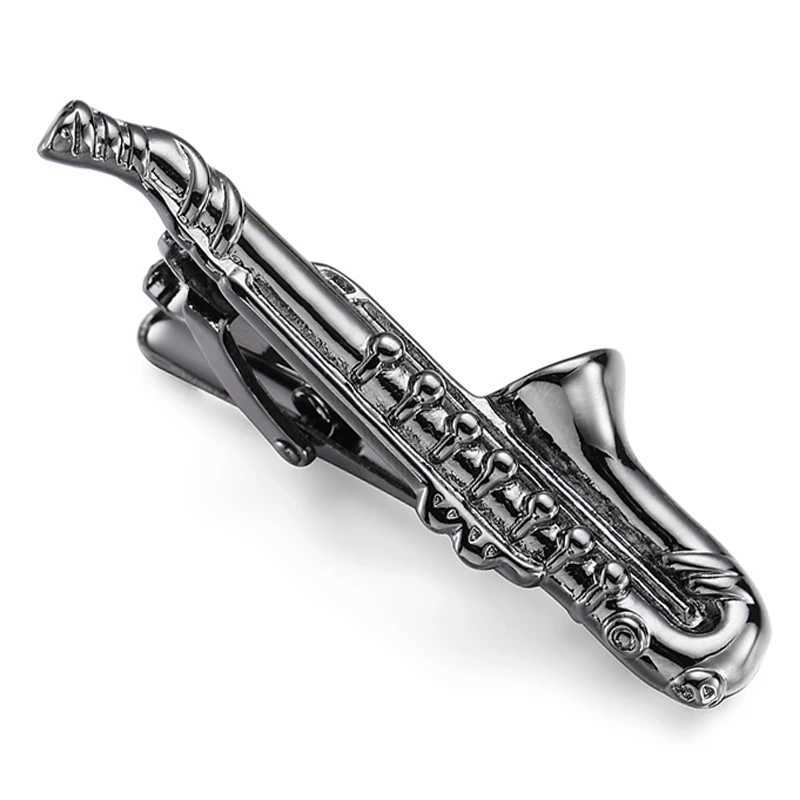 High quality brass fashion style design airplane boat tie clip mens business wedding tie clipX240914
