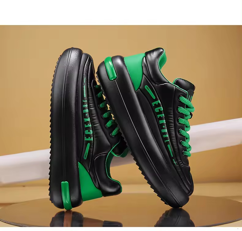 2024 men's board high top trainers casual street bread trendy shoes